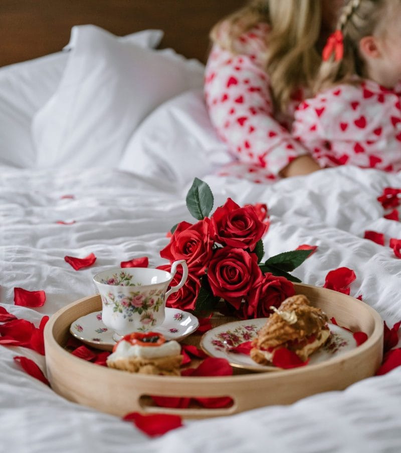 Valentine's Breakfast in Bed