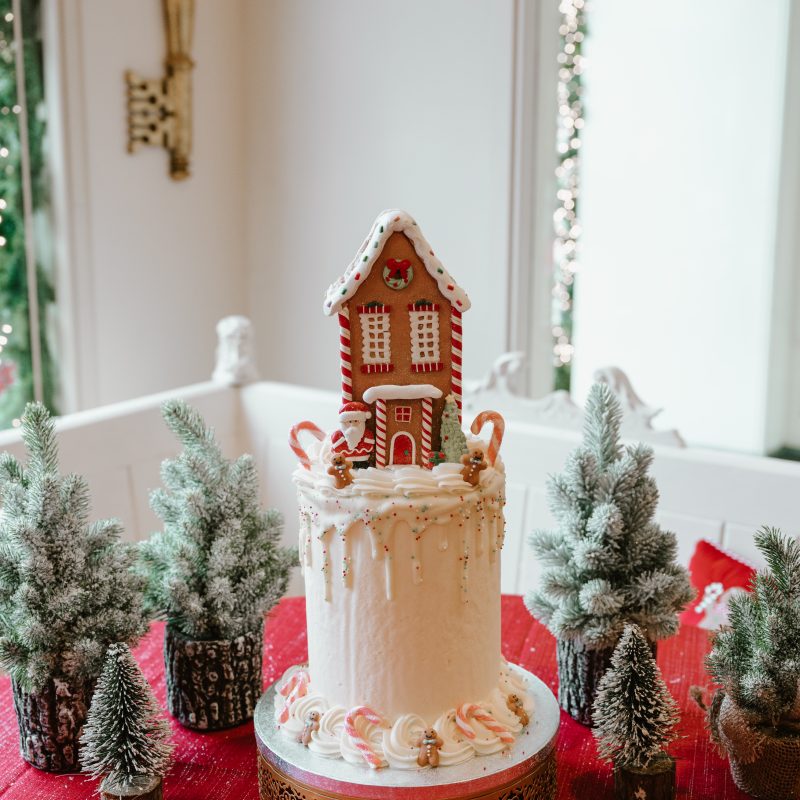 Gingerbread Wonderland Cake